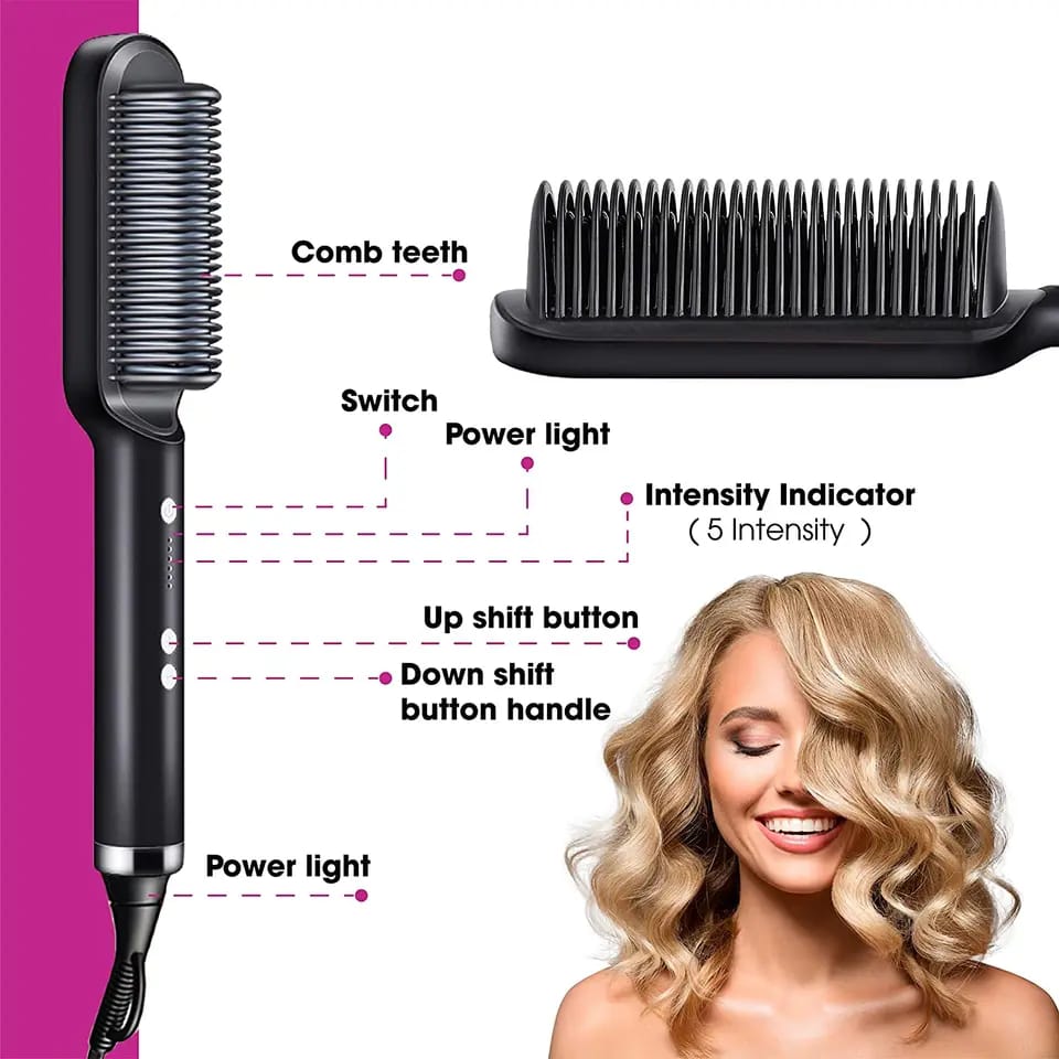 Hair Straightener Professional Brush