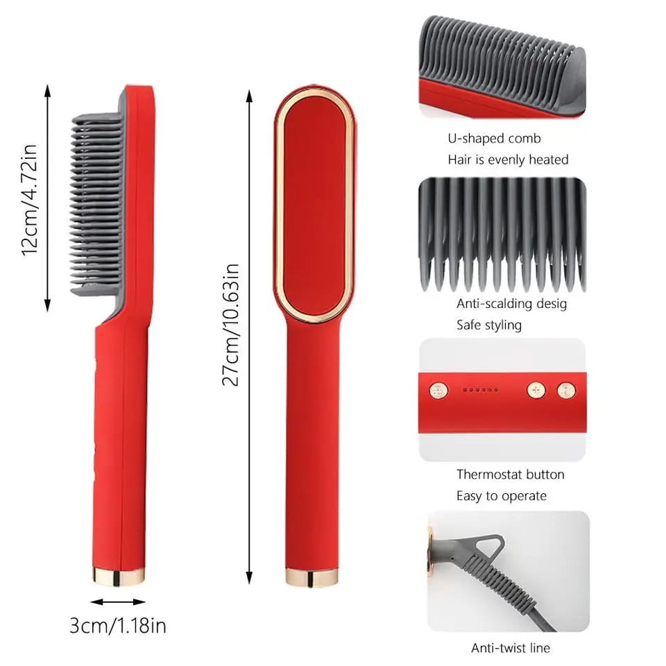Hair Straightener Professional Brush