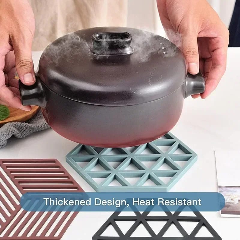 8 Pcs Silicone Tableware Insulation Mat