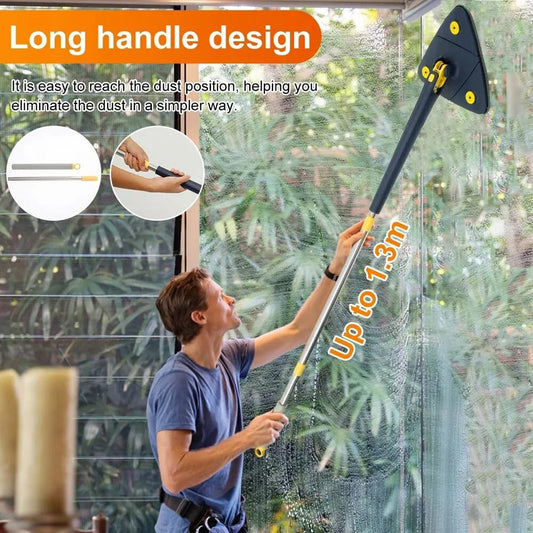 Telescopic Triangle Mop 360 Rotating