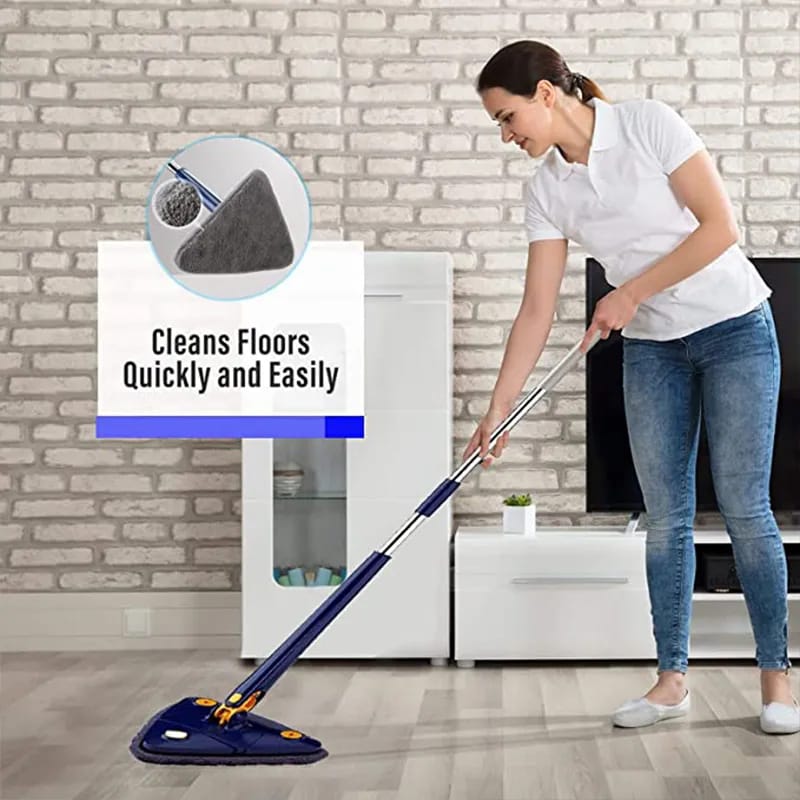 Telescopic Triangle Mop 360 Rotating