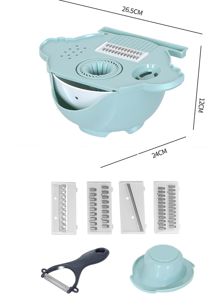 Japanese Style 7 in 1 Drain Wet Grater