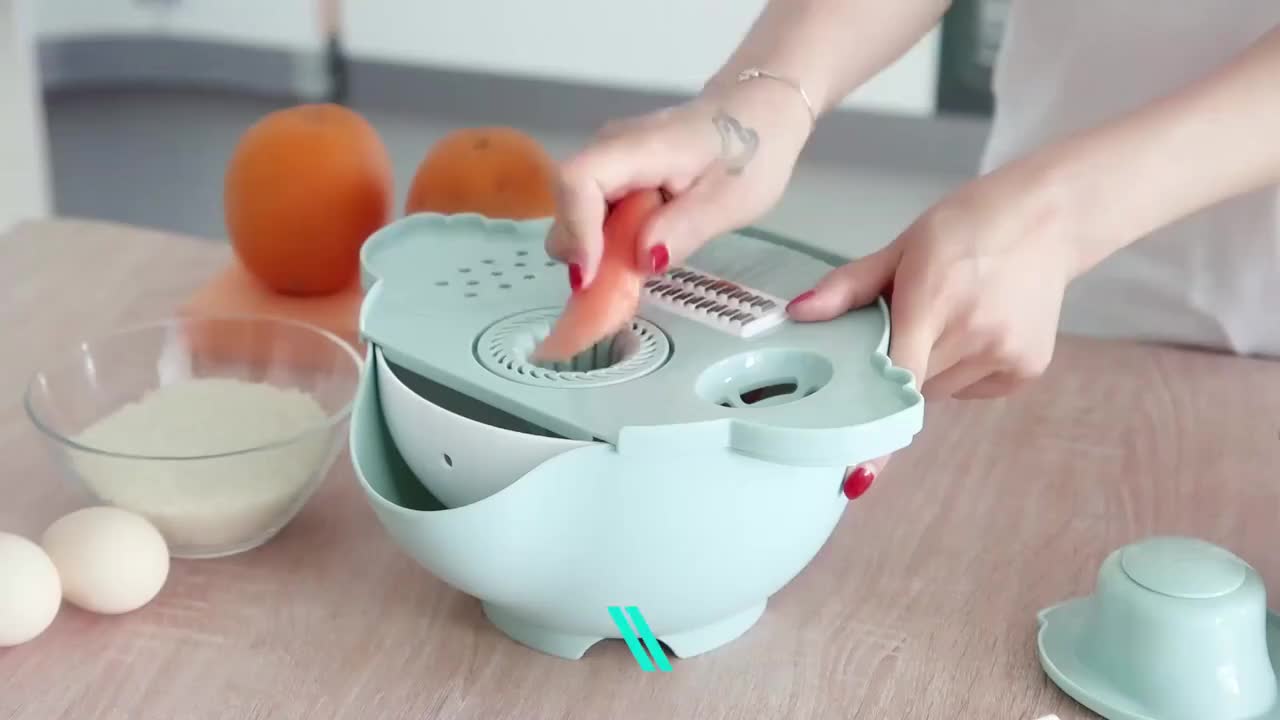 Japanese Style 7 in 1 Drain Wet Grater
