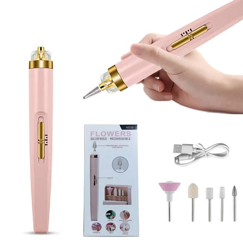 5 in 1 Professional Salon Nail Tool Kit