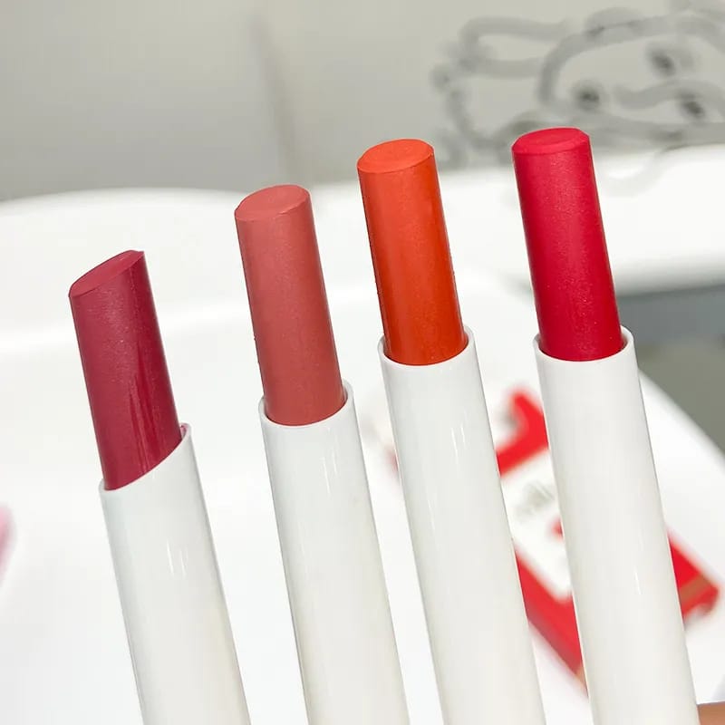 Creative Cigarette 4 Colors Long Lasting Matt Lip Stick Set