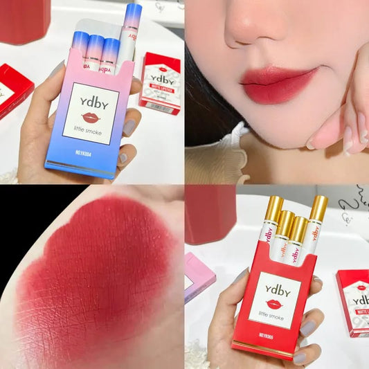 Creative Cigarette 4 Colors Long Lasting Matt Lip Stick Set