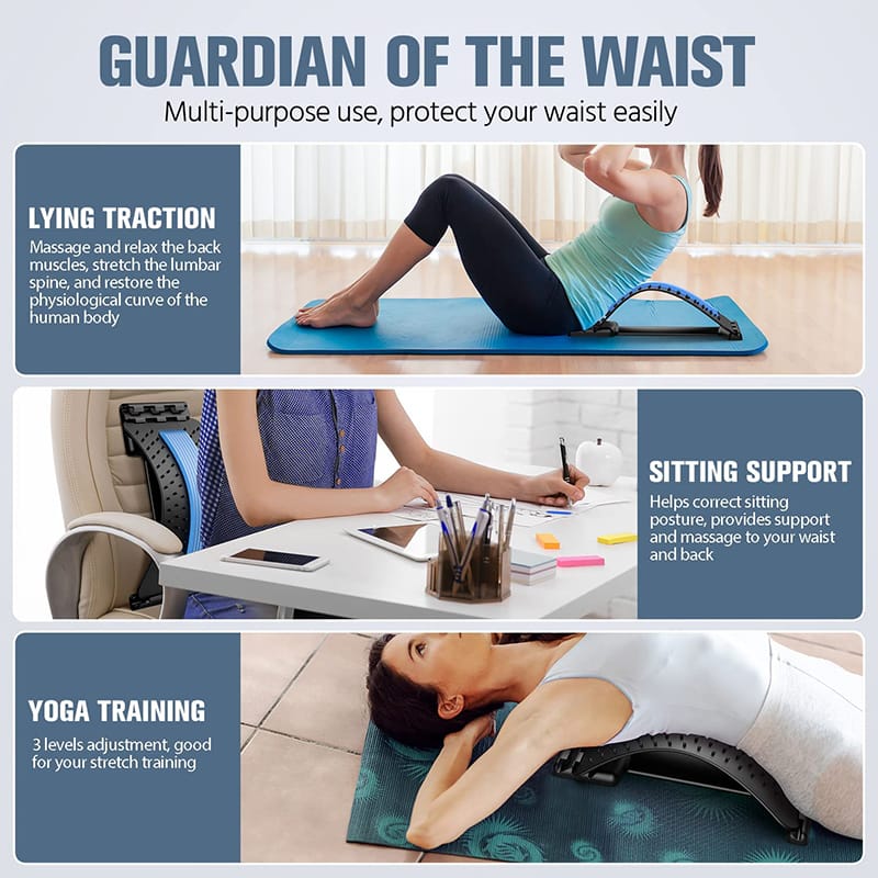 Back Stretcher Back Pain Relief Device