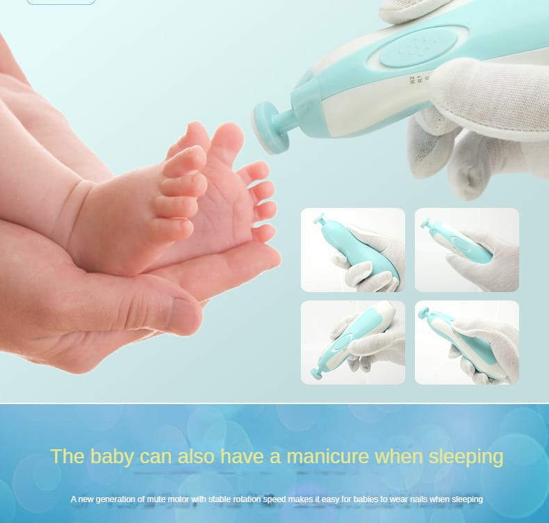 Baby Electric Nail Trimmer Set