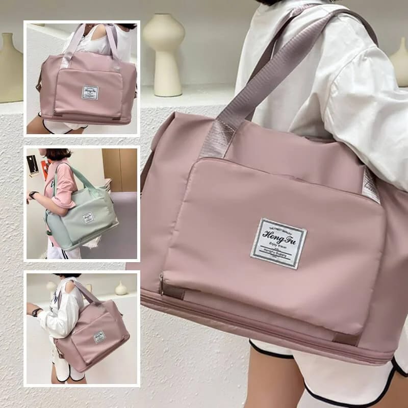 Oxford Fabric Large Capacity Expendable Travel Bag