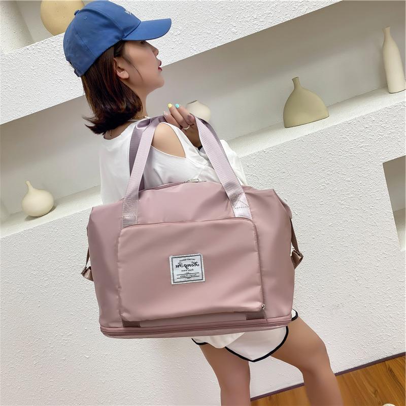 Oxford Fabric Large Capacity Expendable Travel Bag