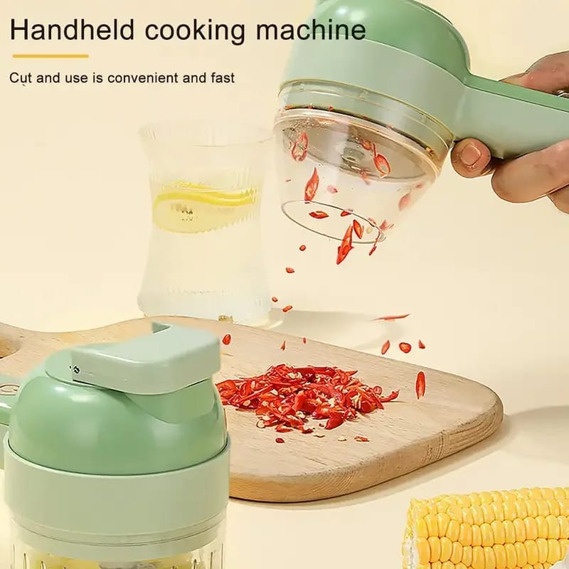 4In1 Wireless Electric Vegetable Chopper