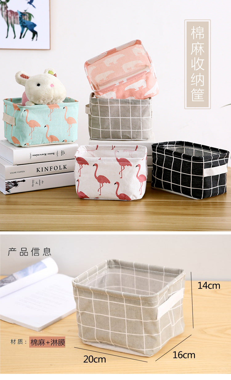 Oxford Fabric Multifunctional Storage Basket