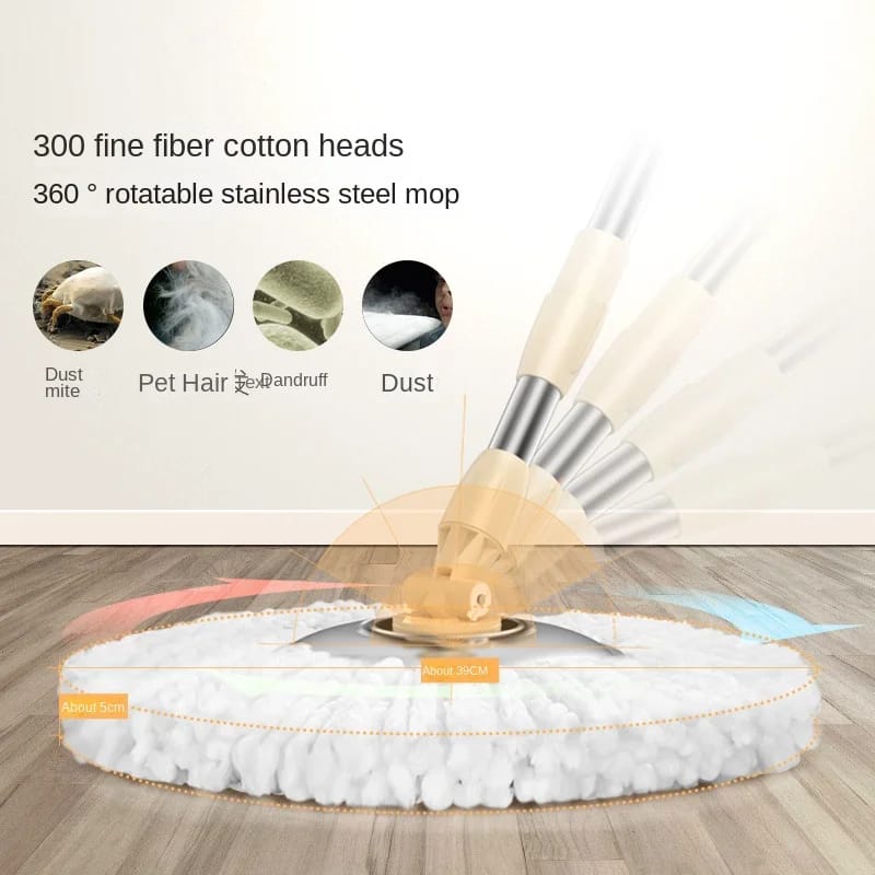 360 Degree Rotation Squizer Mop With Bucket. (Premium Quality)