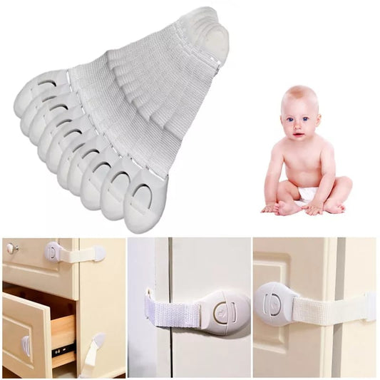 Child Baby Protection security Drawer Lock (Pack Of 6)
