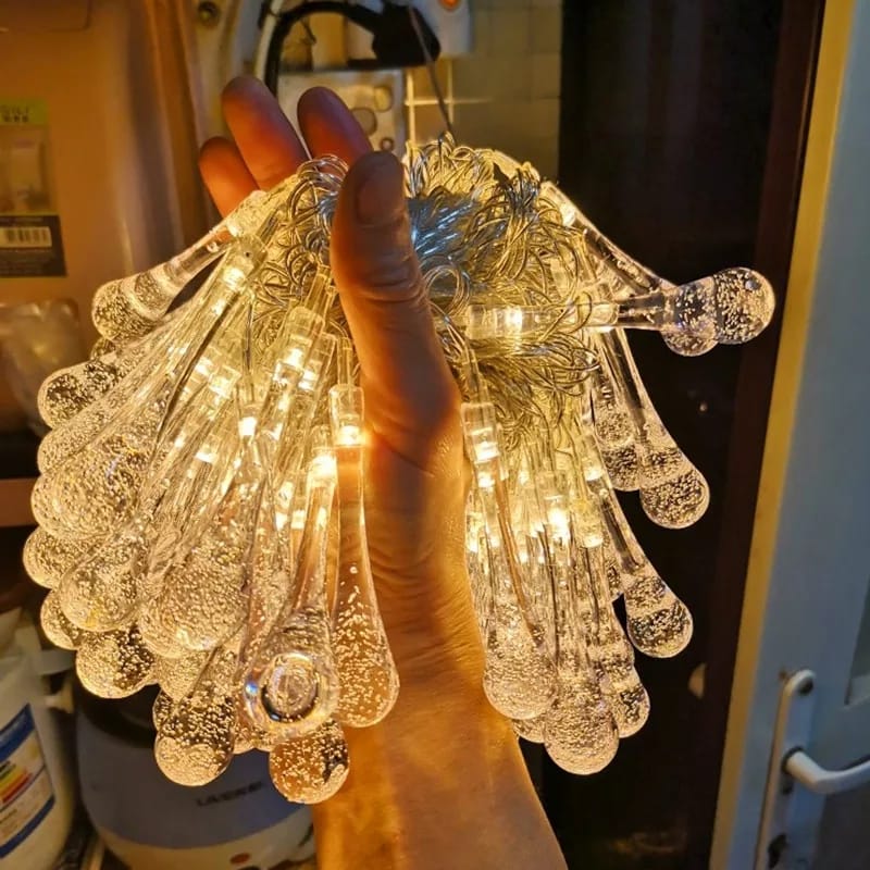 Waterdrop Fairy String Lights