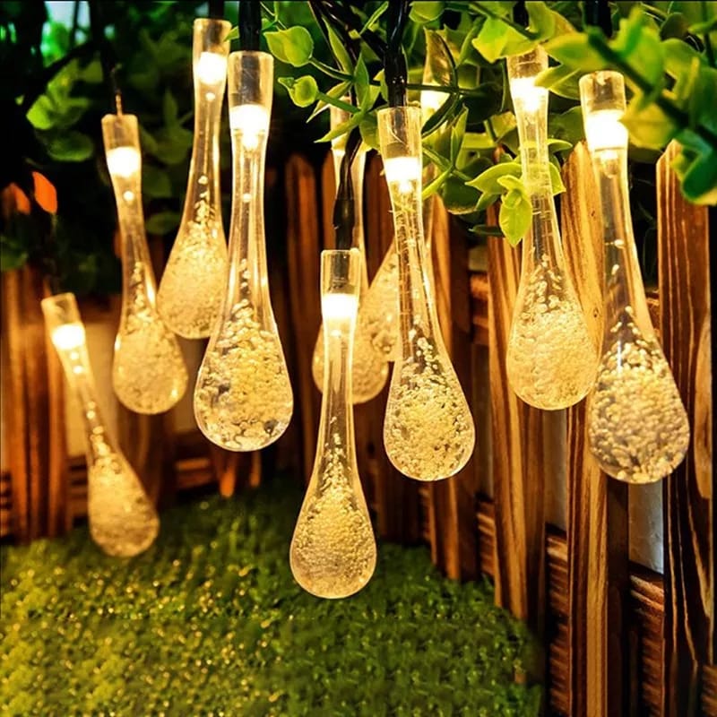 Waterdrop Fairy String Lights