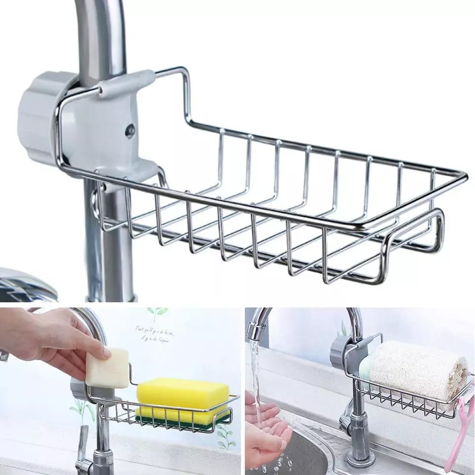 Stainless Steel Kitchen Faucet Holder