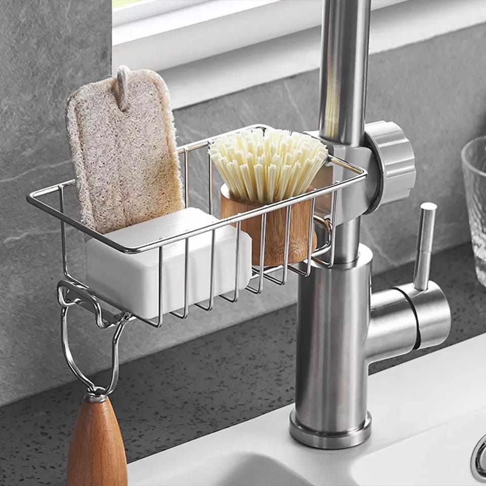 Stainless Steel Kitchen Faucet Holder