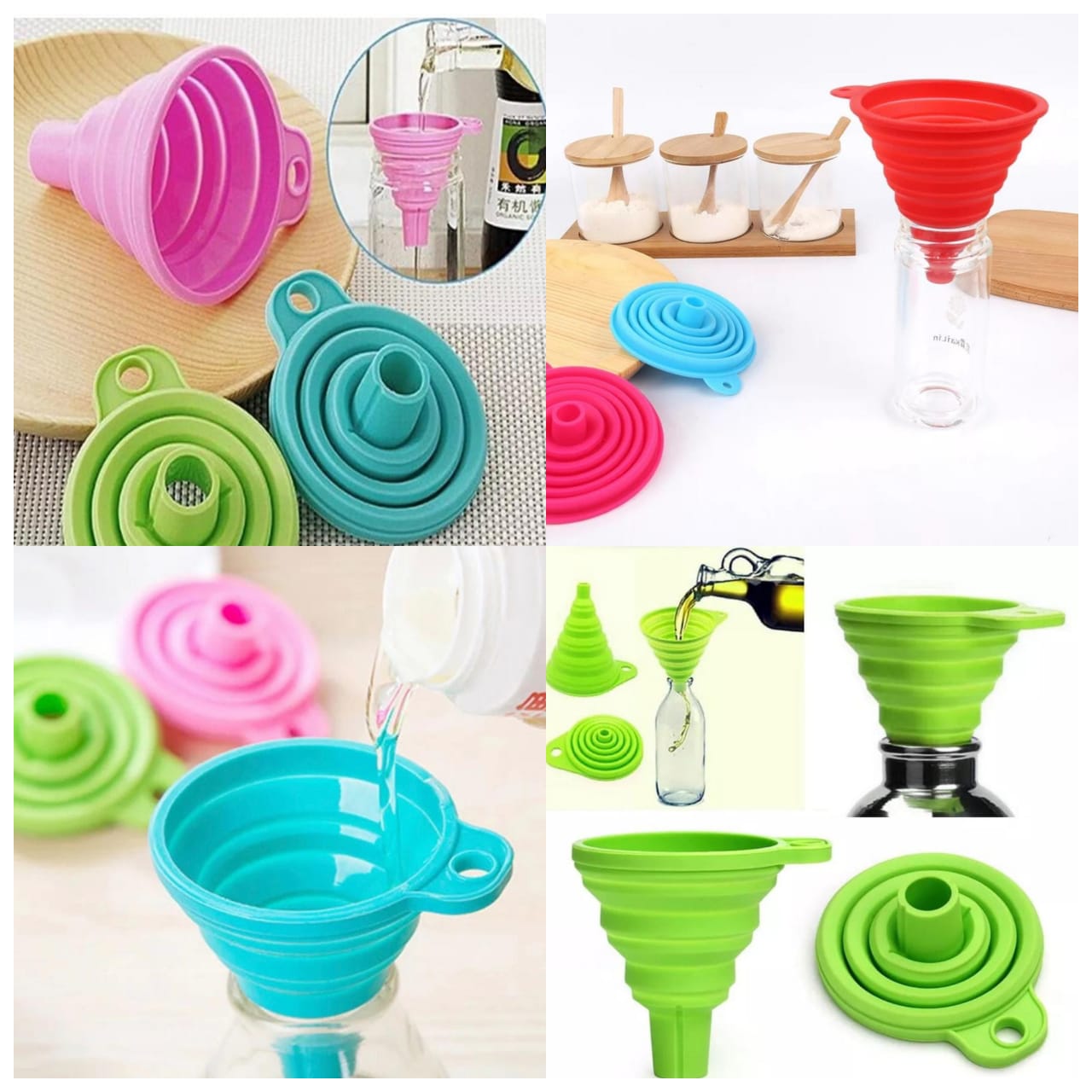 Silicone Folding Funnel