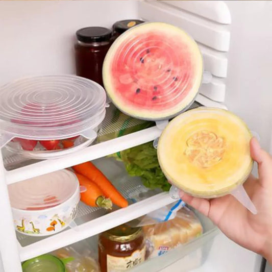 6PCS Silicone Lids