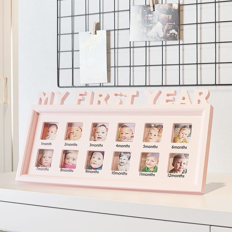 Creative My First Year Photos Frame