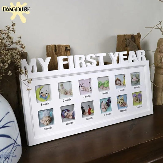 Creative My First Year Photos Frame