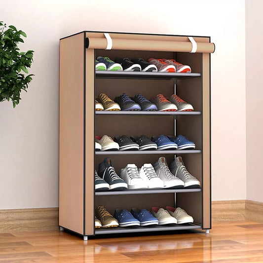 5 Layers Non Woven Fabric Dustproof Shoe Cabinet