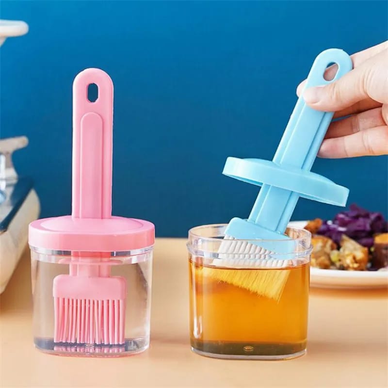 Barbecue Oil Brush Jar