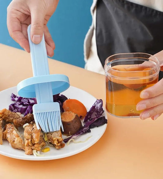Barbecue Oil Brush Jar