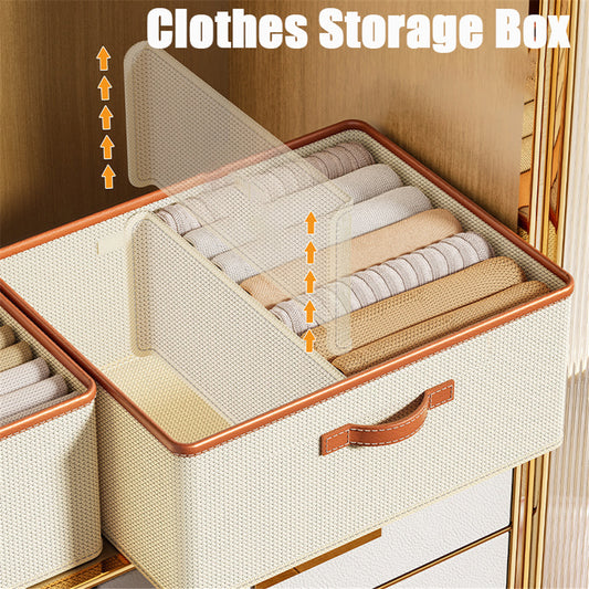 Foldable Clothes Organizer Storage Box. (Imported)