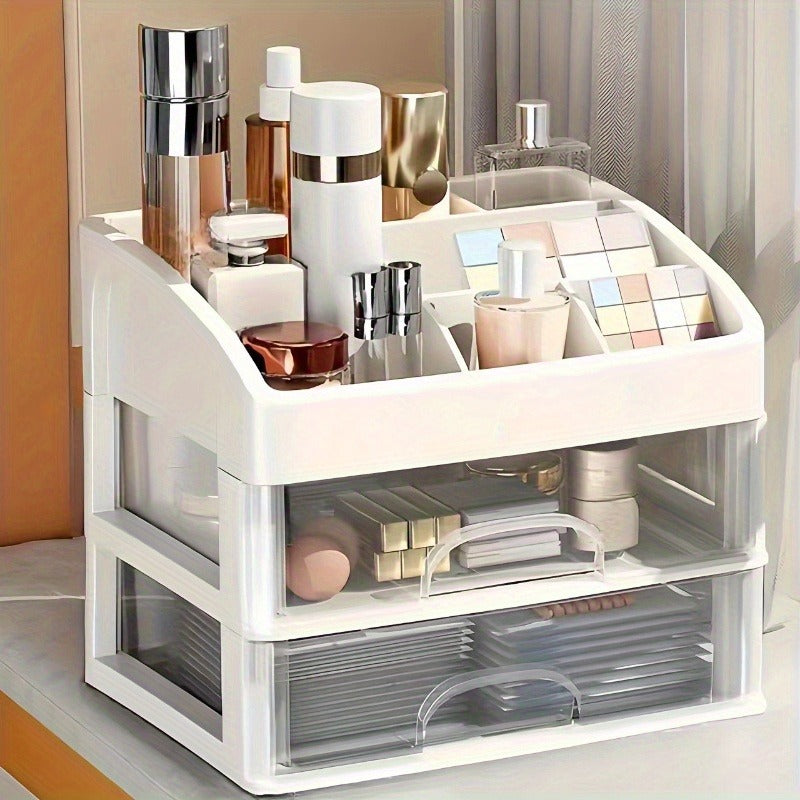 Stylist Multilayer Transparent Cosmetics Organizer