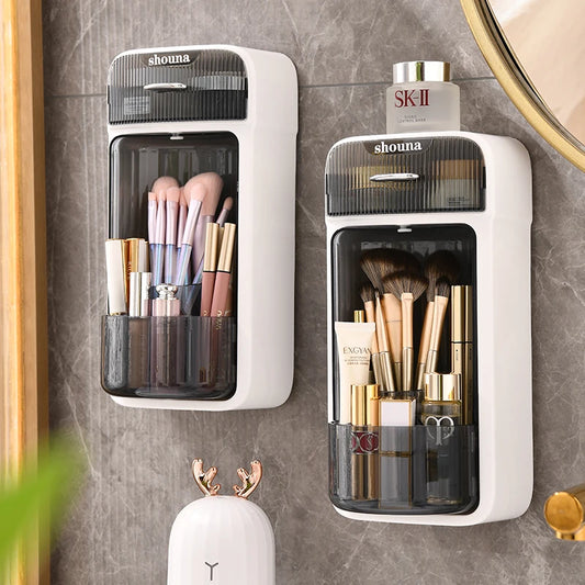 Wall Sticking Makeup Organizer (Premium Quality)