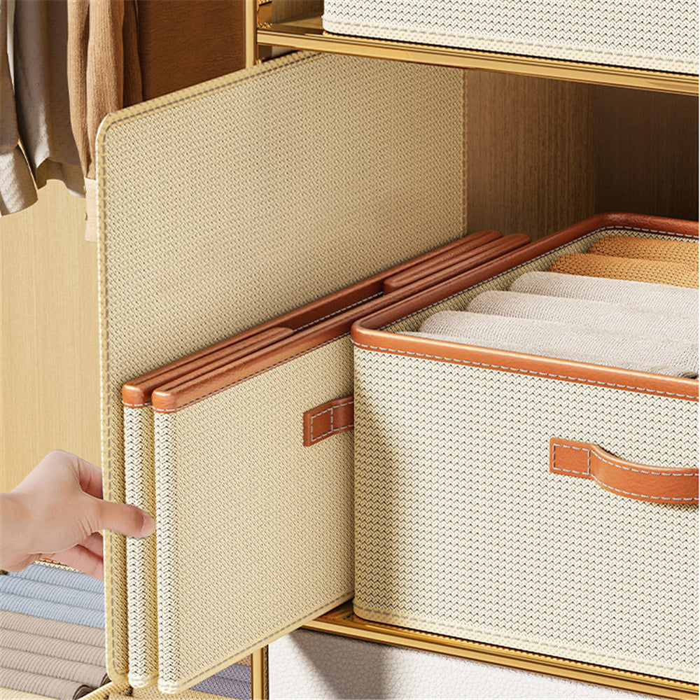 Foldable Clothes Organizer Storage Box. (Imported)