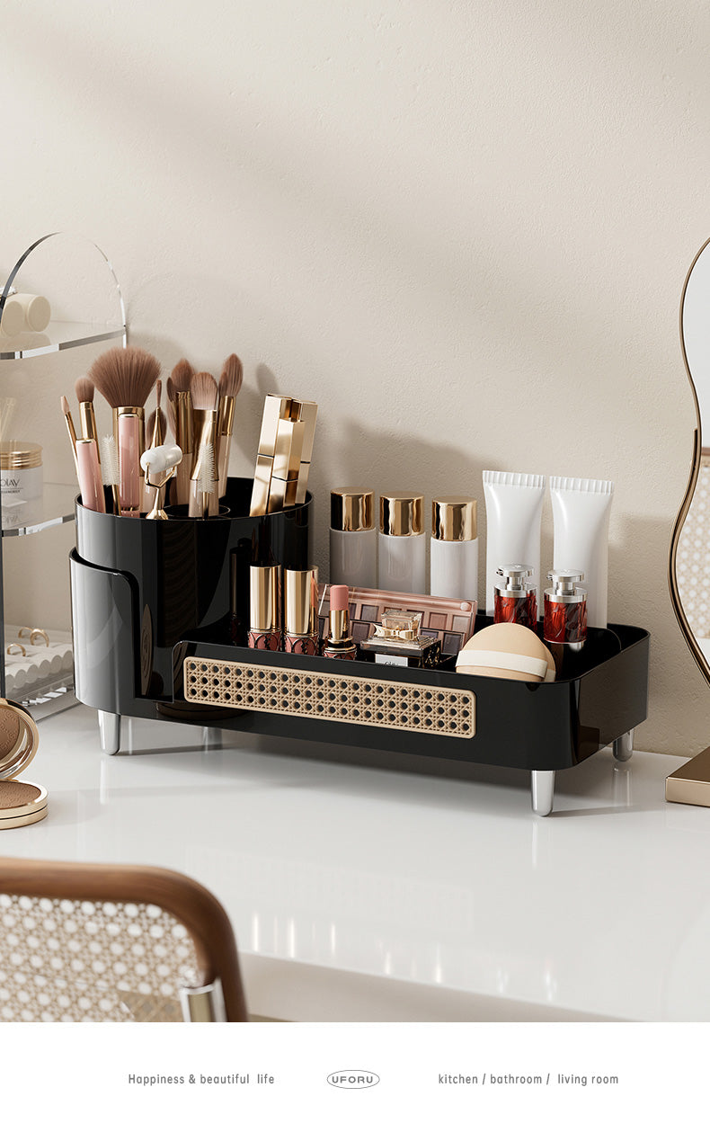 360° Rotatable Desktop Makeup Box (Premium Quality)