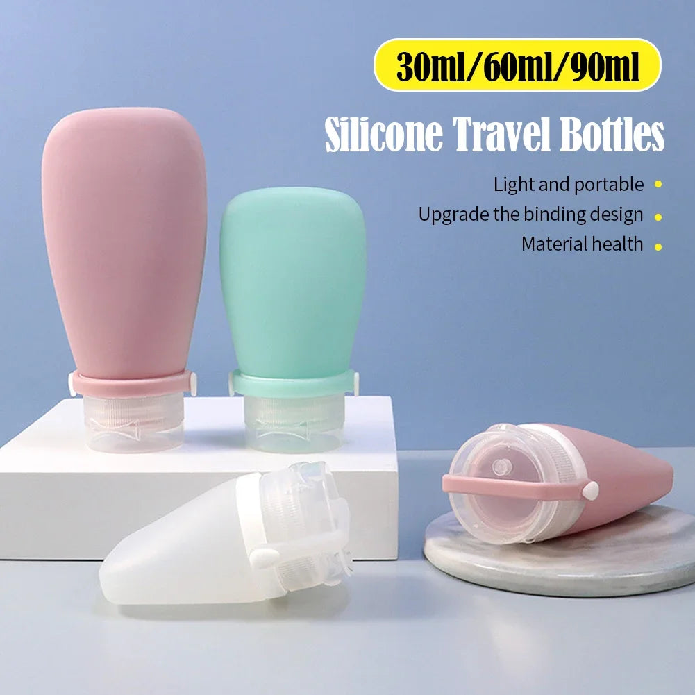 60ml Travel Silicone Liquid Soap Bottle