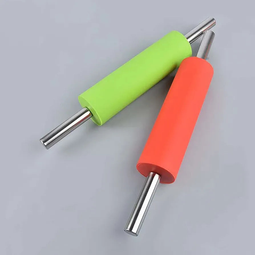 Stainless Steel Dough Roller (Bailon) 1Pcs (Premium Quality)
