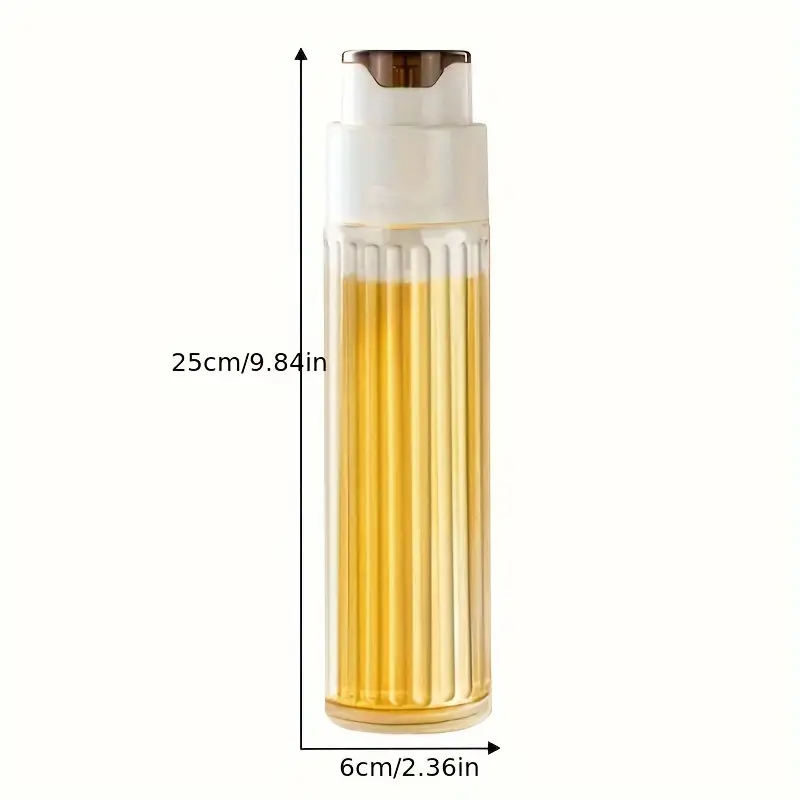 1Pcs Automatic Opening And Closing Oil Glass Bottle (Premium Quality)