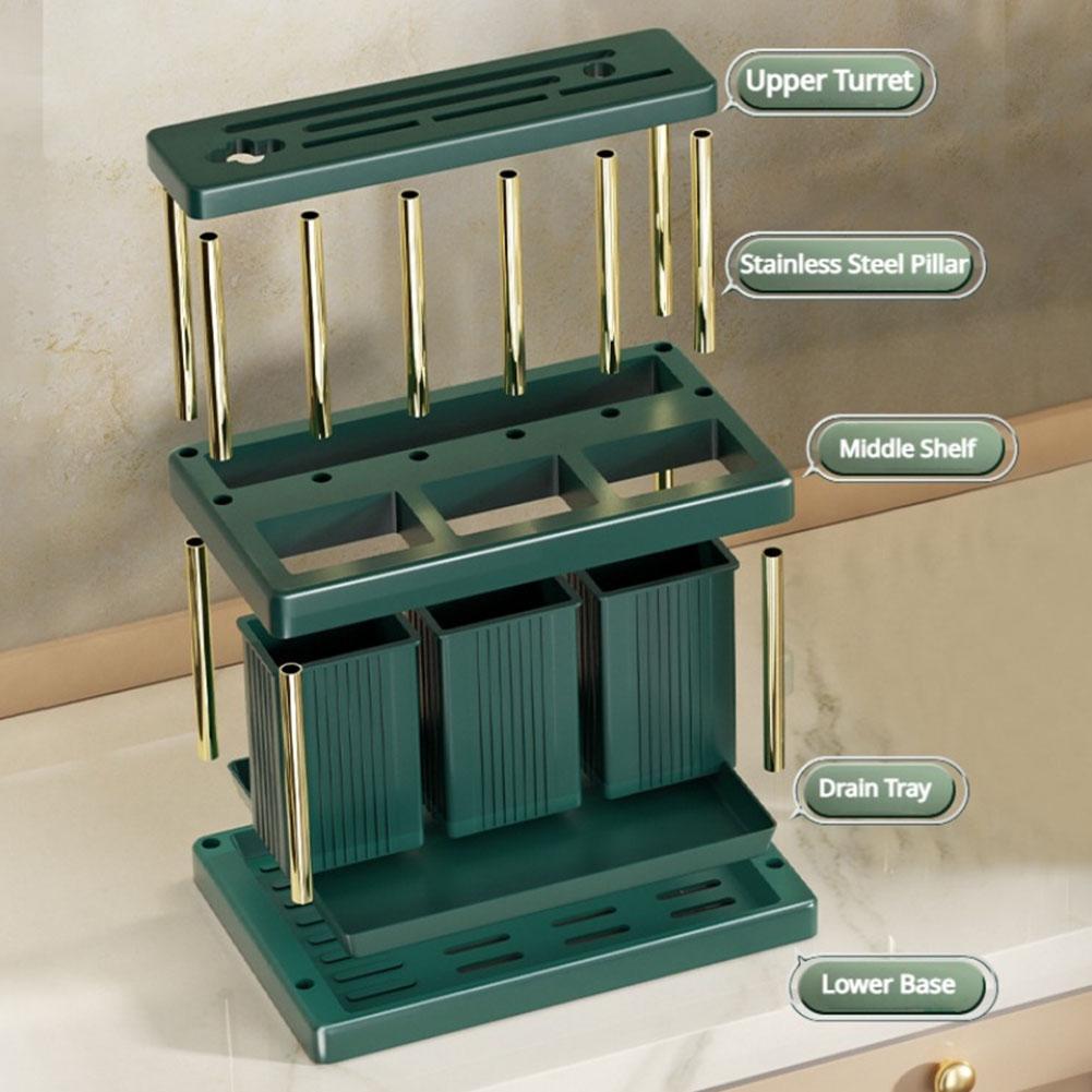 Kitchen Organizer Knife Spoon Fork Holder