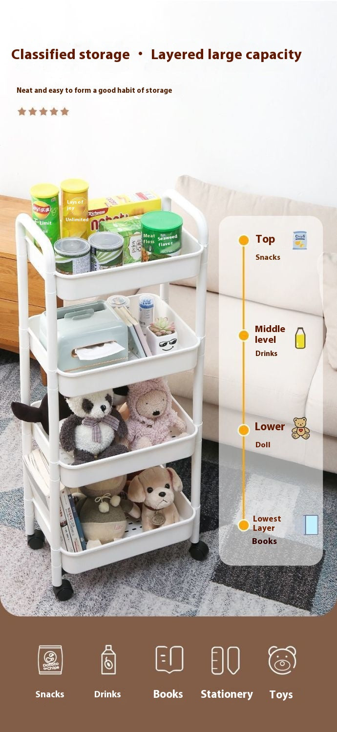 Multi-Functional 4 layers Trolley (Premium Quality)