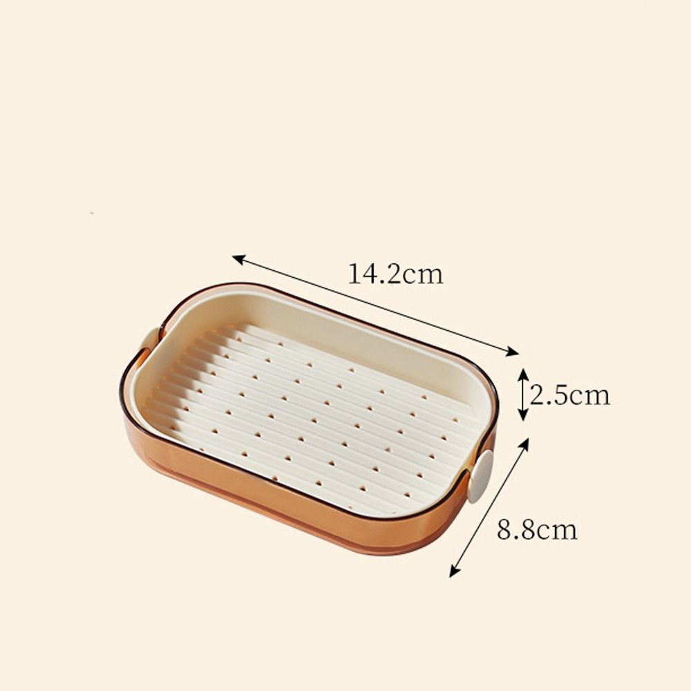 Double Layers Design Soap Dish