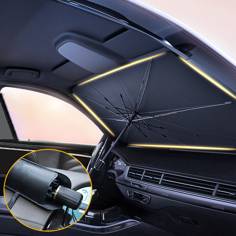 Umbrella Style Car Sun Shade Protector