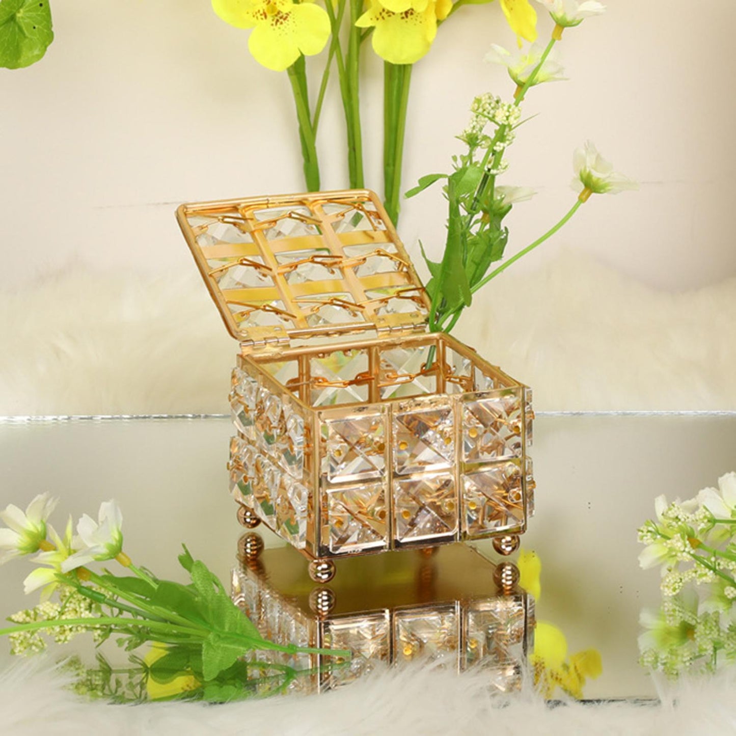 Crystal Jewelry Box (Premium Quality)