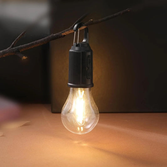 Rechargeable Hanging Bulb With 3 Modes