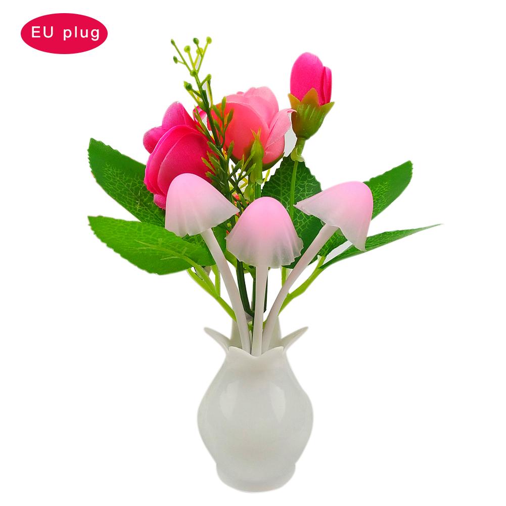 Rose Mashroom Night Light