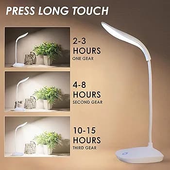 Portable Desk Lamp USB Rechargeable