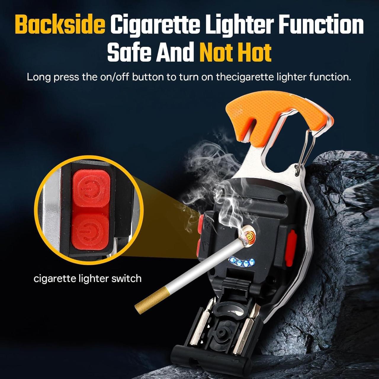 Multifunctional Cob Lighter With Light (Superior Quality)
