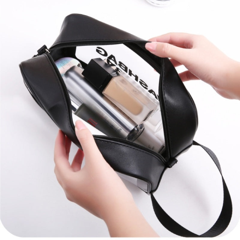 3Pcs Set PVC Transparent Washbag (Premium Quality)