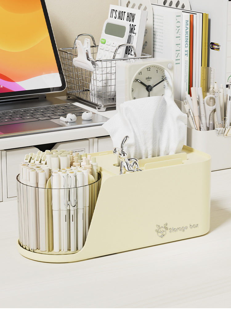 Light Luxury Desktop Tissue Box (Premium Quality)
