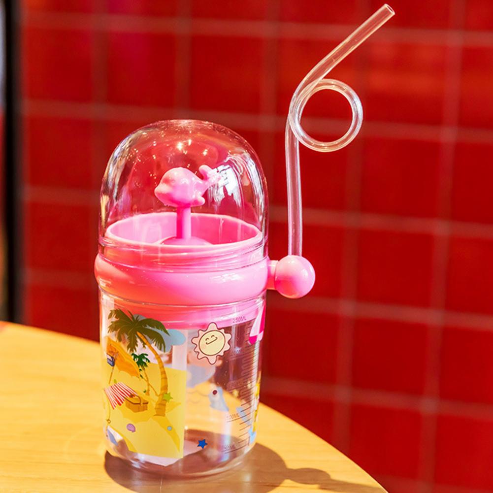 Kids Funny Whale Water Drinking Bottle 250ml
