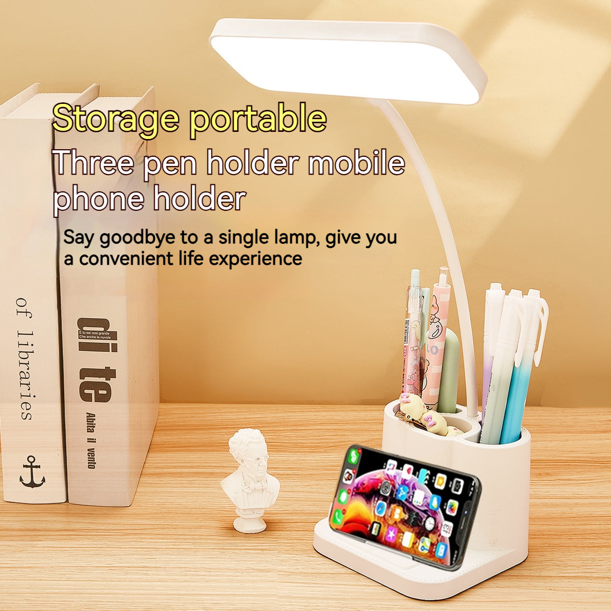 Desk Lamp Eye Protection Rechargeable